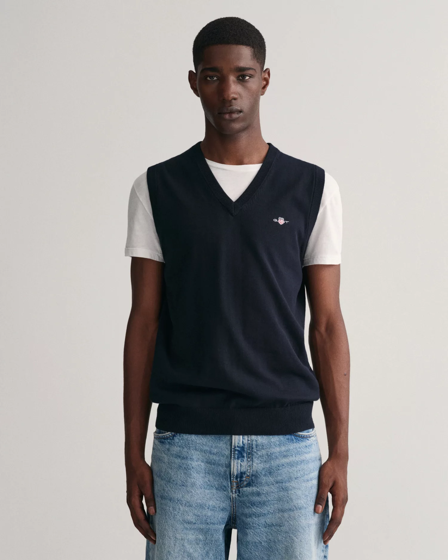 Gant Pullunder "CLASSIC COTTON SLIPOVER", Premium Pullunder aus weicher 100 günstig online kaufen