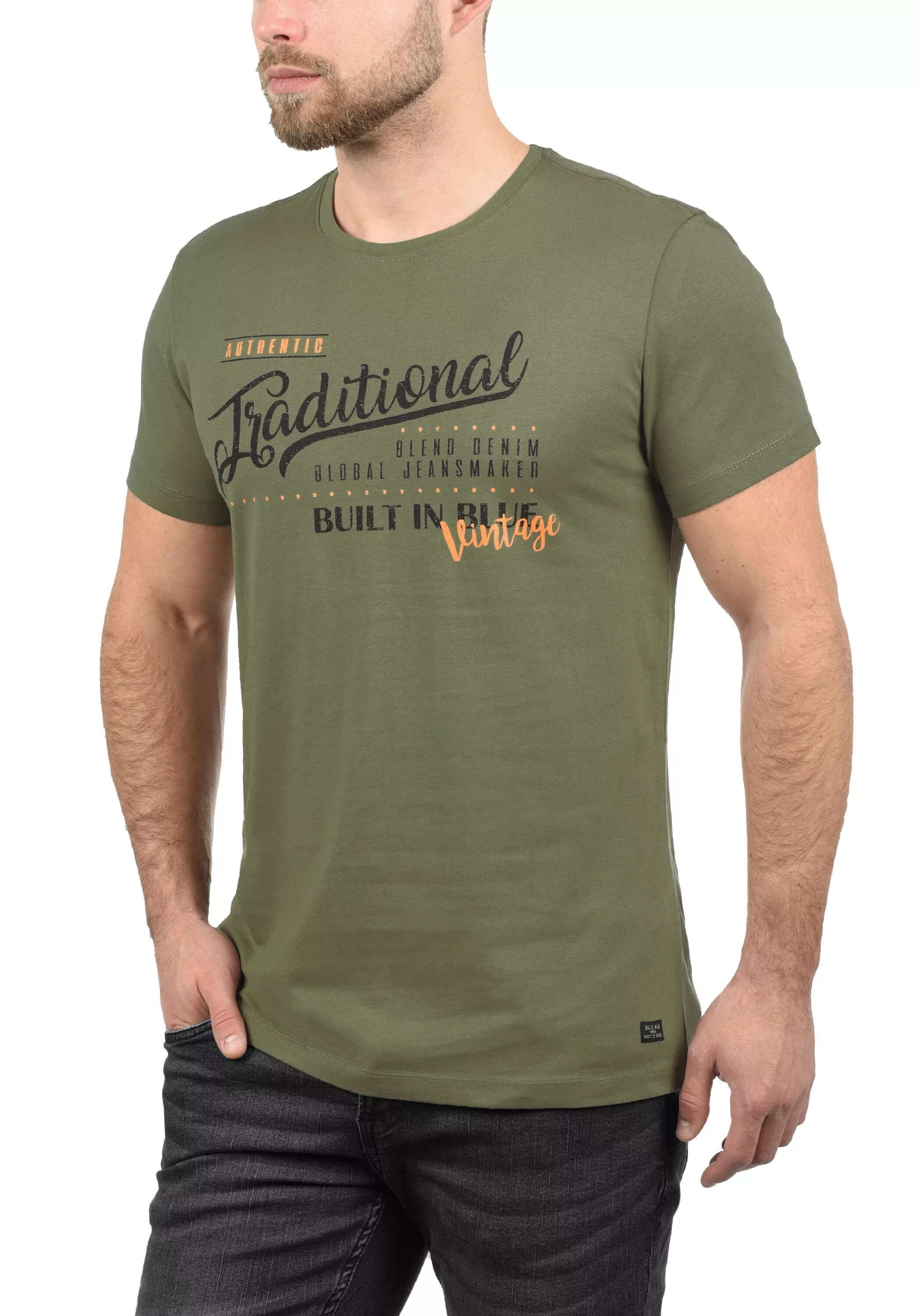 Blend Rundhalsshirt "Rundhalsshirt BHDoppler" günstig online kaufen