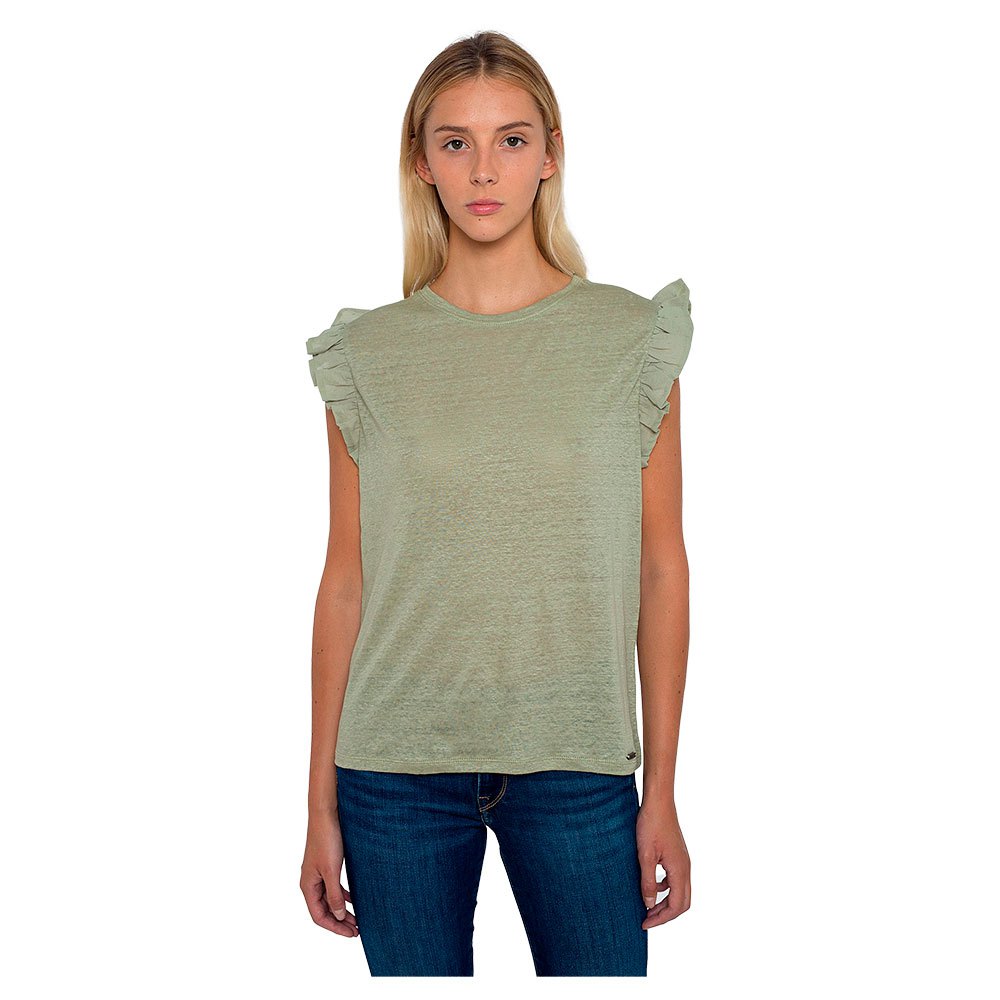 Pepe Jeans Daisy Ärmelloses T-shirt L Palm Green günstig online kaufen