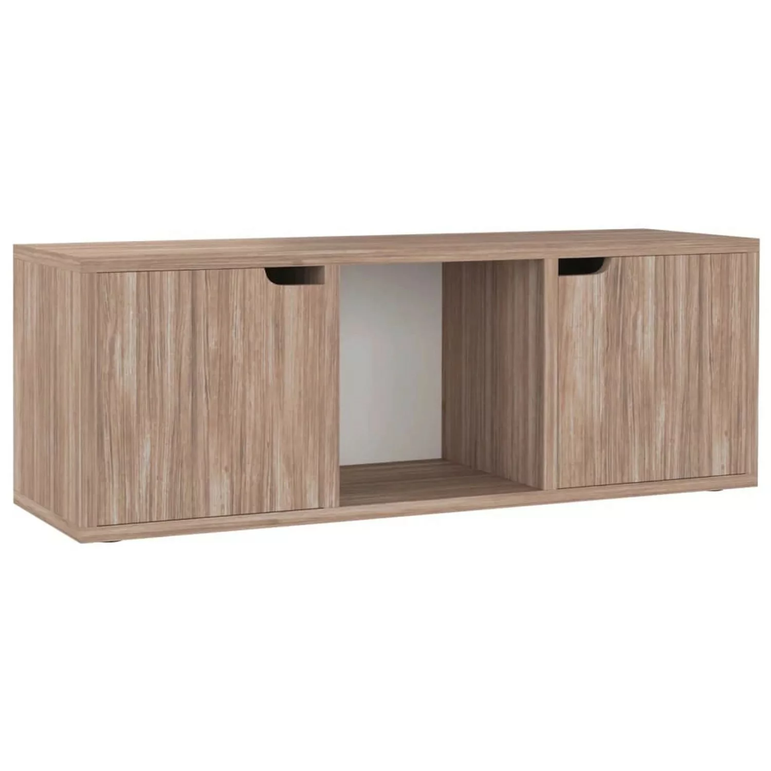 vidaXL TV-Schrank TV-Schrank Graue Sonoma-Eiche 88,5x27,5x30,5 cm Spanplatt günstig online kaufen