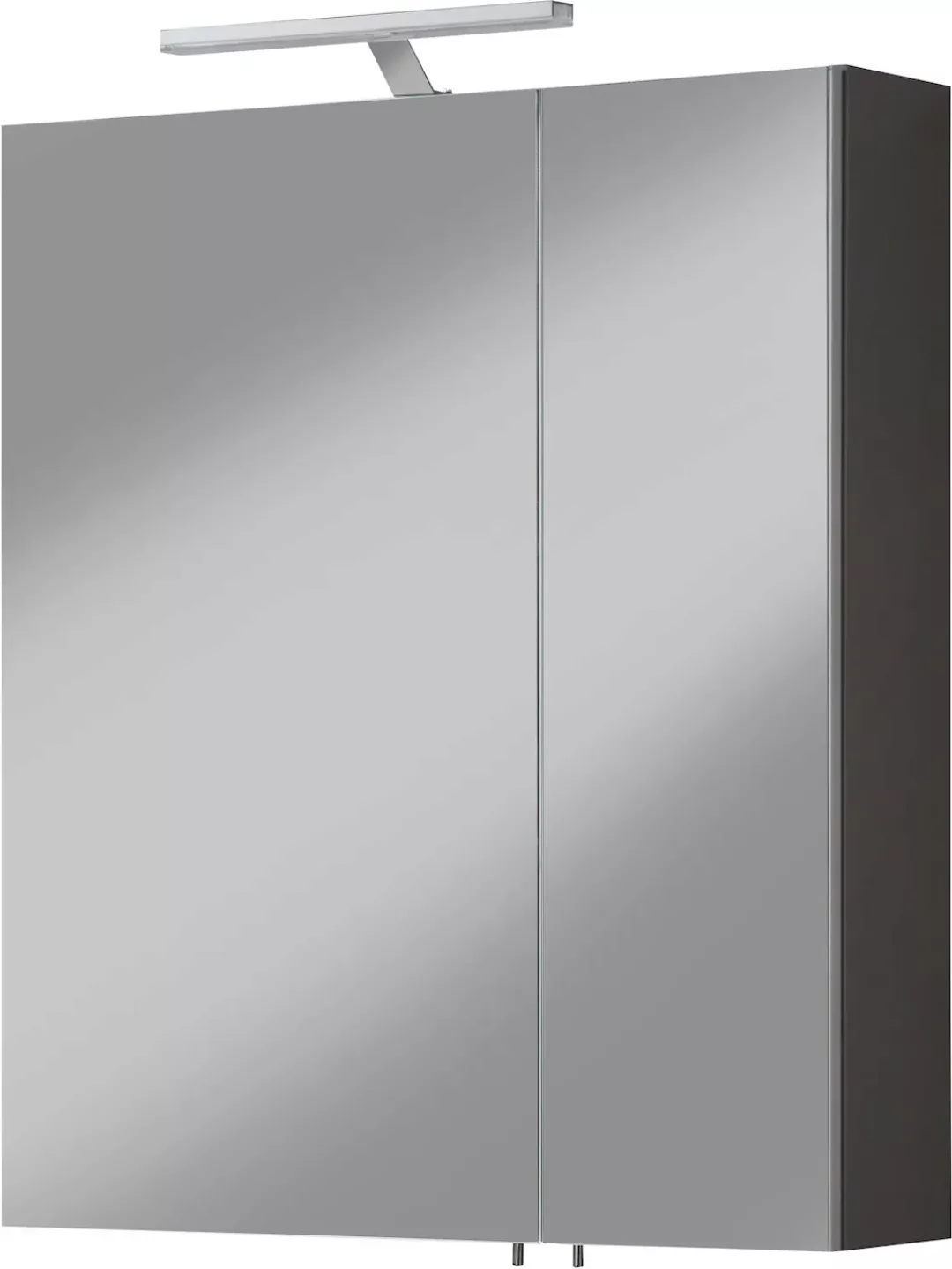 welltime Spiegelschrank "Torino", Breite 60 cm, 2-türig, LED-Beleuchtung, S günstig online kaufen