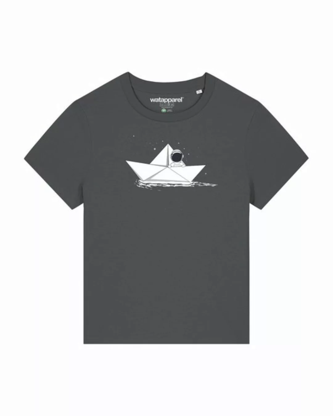 wat? Apparel T-Shirt Astronaut in paper boat günstig online kaufen