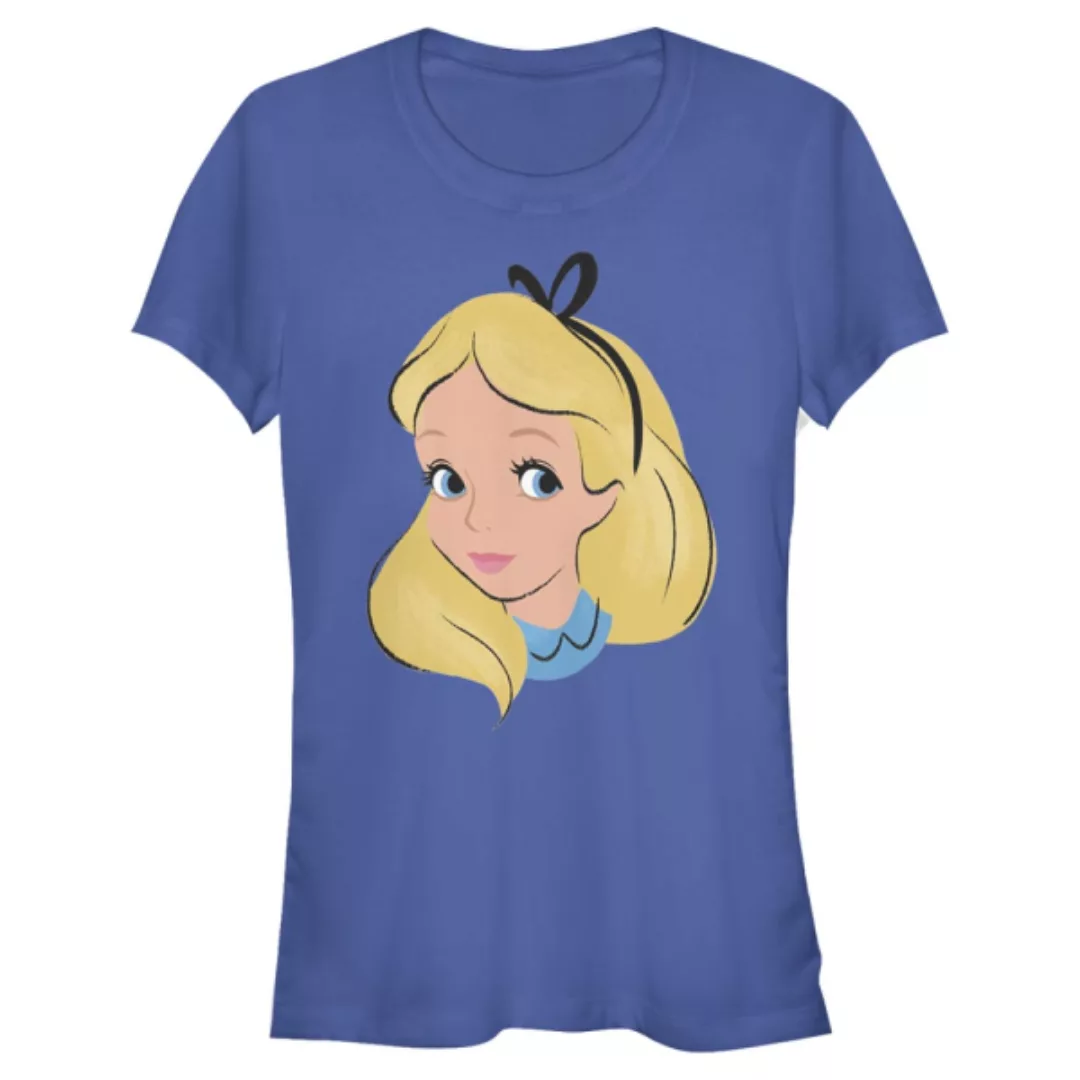 Disney - Alice im Wunderland - Alice Big Face - Frauen T-Shirt günstig online kaufen