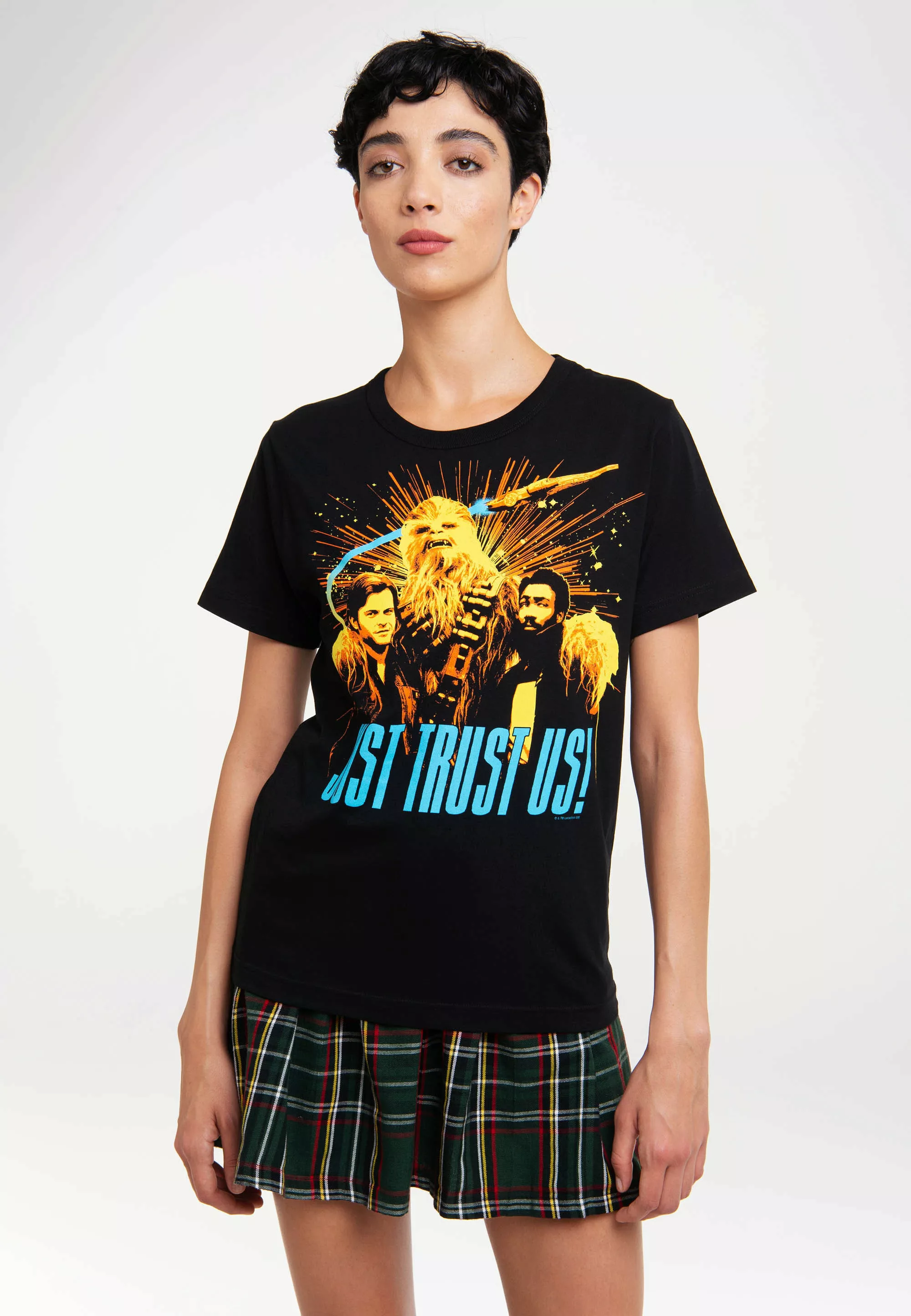 LOGOSHIRT T-Shirt "Star Wars: Solo - Just Trust Us", mit coolem Print günstig online kaufen