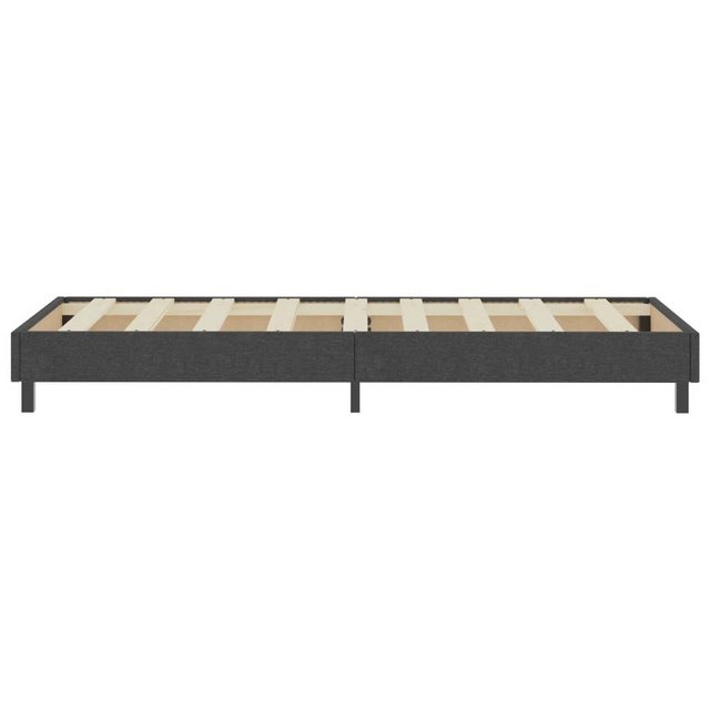 furnicato Bettgestell Boxspring-Grau Stoff 80x200 cm (1-tlg) günstig online kaufen