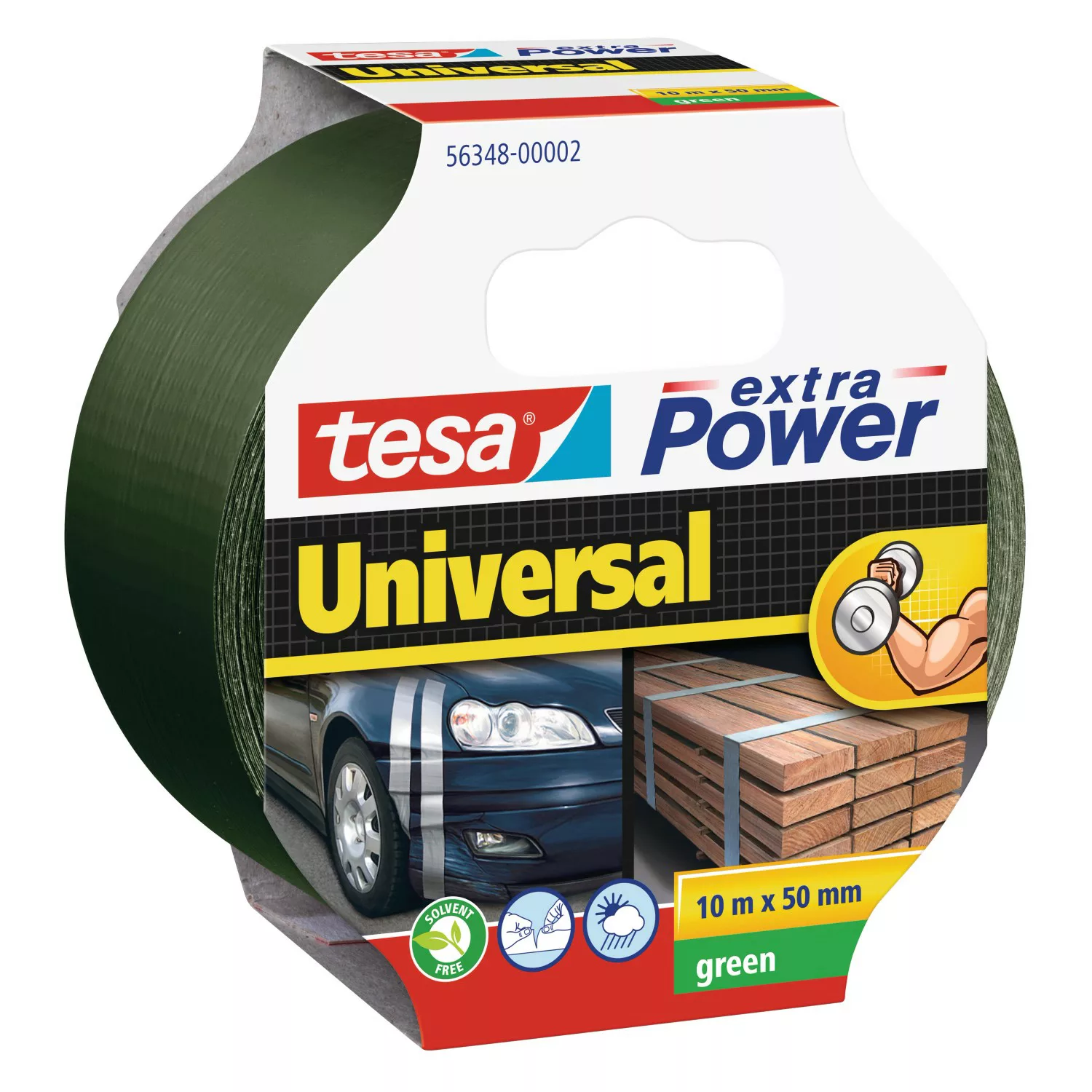 Tesa Extra Power Universal Grün 10 m x 50 mm günstig online kaufen
