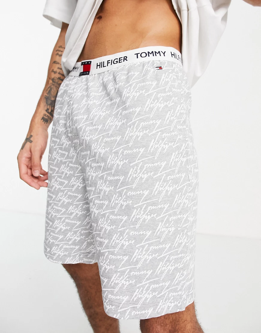 Tommy Hilfiger Underwear Track Print Hose XL Dark / Grey / Heather günstig online kaufen