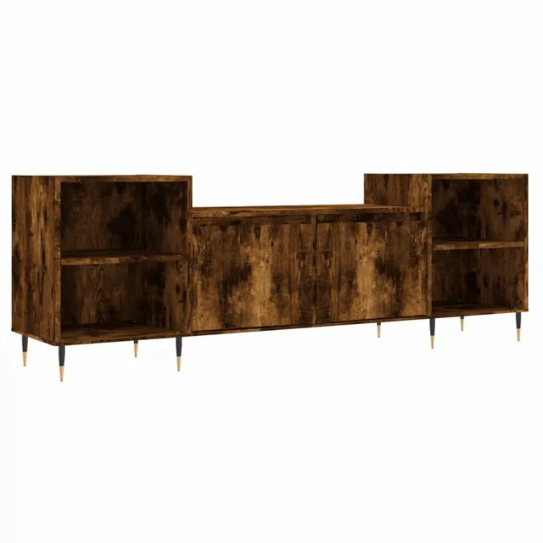 vidaXL TV-Schrank TV-Schrank Räuchereiche 160x35x55 cm Holzwerkstoff (1-St) günstig online kaufen