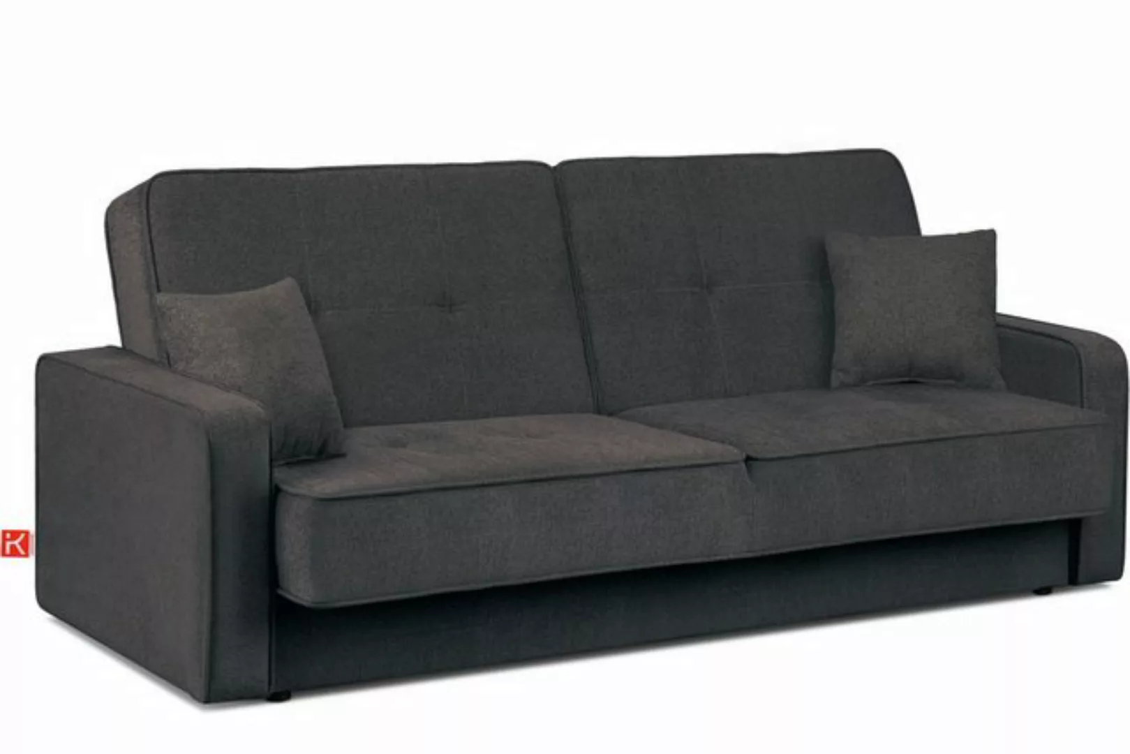 KONSIMO Schlafsofa ORIO Sofa 3 Personen, Liegefläche: 219x90cm, mit Wellenu günstig online kaufen