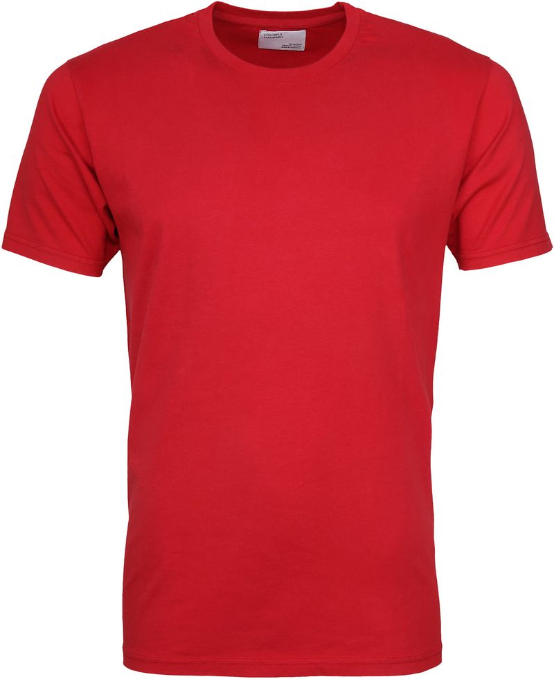 Colorful Standard T-shirt Scarlet Red - Größe L günstig online kaufen