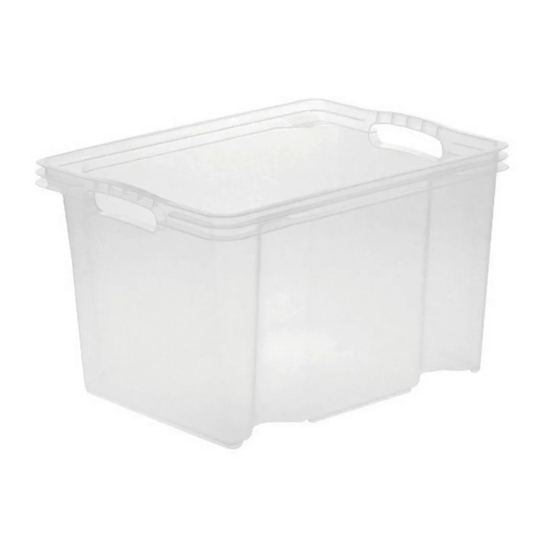 keeeper Aufbewahrungsbox Multibox aus Kunststoff 44 Liter transparent günstig online kaufen