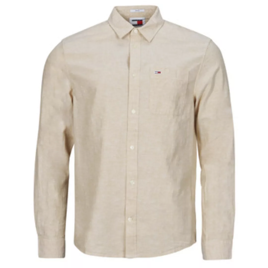 Tommy Jeans Langarmhemd TJM REG LINEN BLEND SHIRT günstig online kaufen