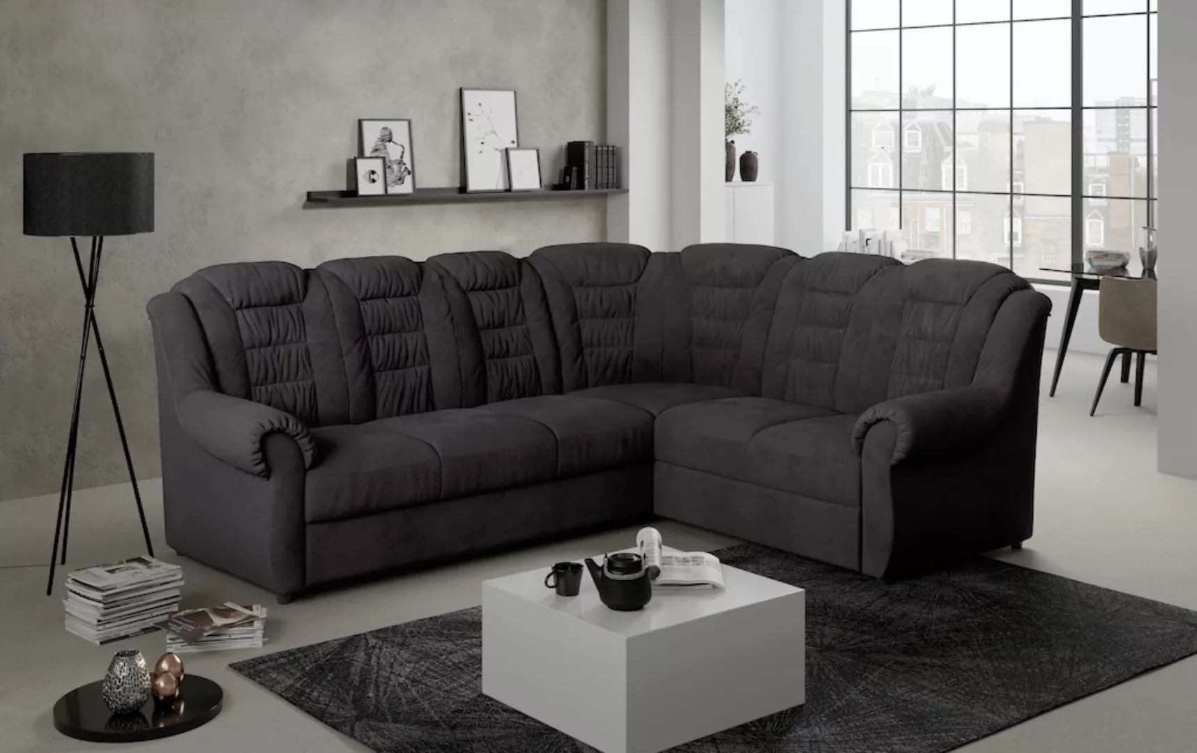 Home affaire Ecksofa "Boston L-Form" günstig online kaufen