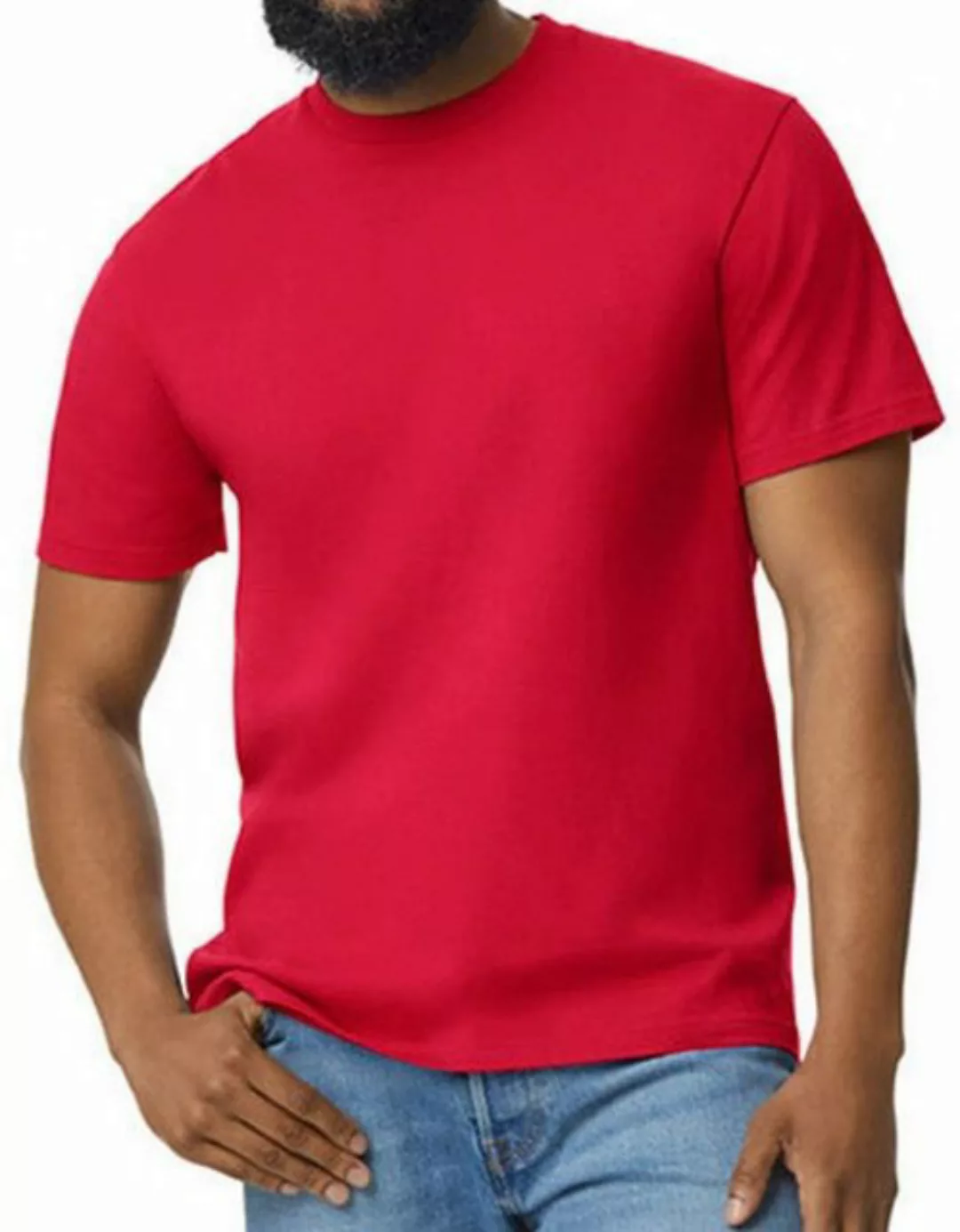 Gildan Rundhalsshirt Softstyle® Midweight Adult T-Shirt S bis 4XL günstig online kaufen