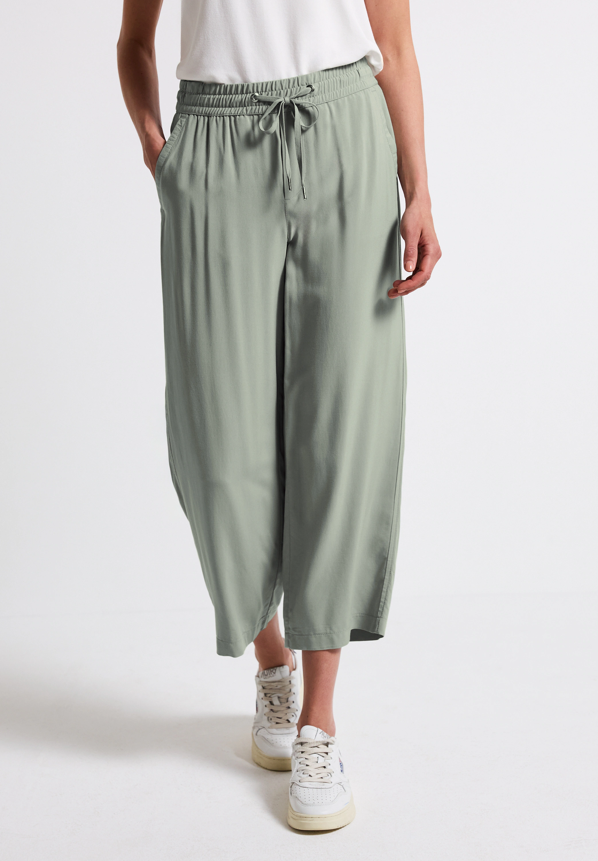 STREET ONE Stoffhose, High Waist günstig online kaufen