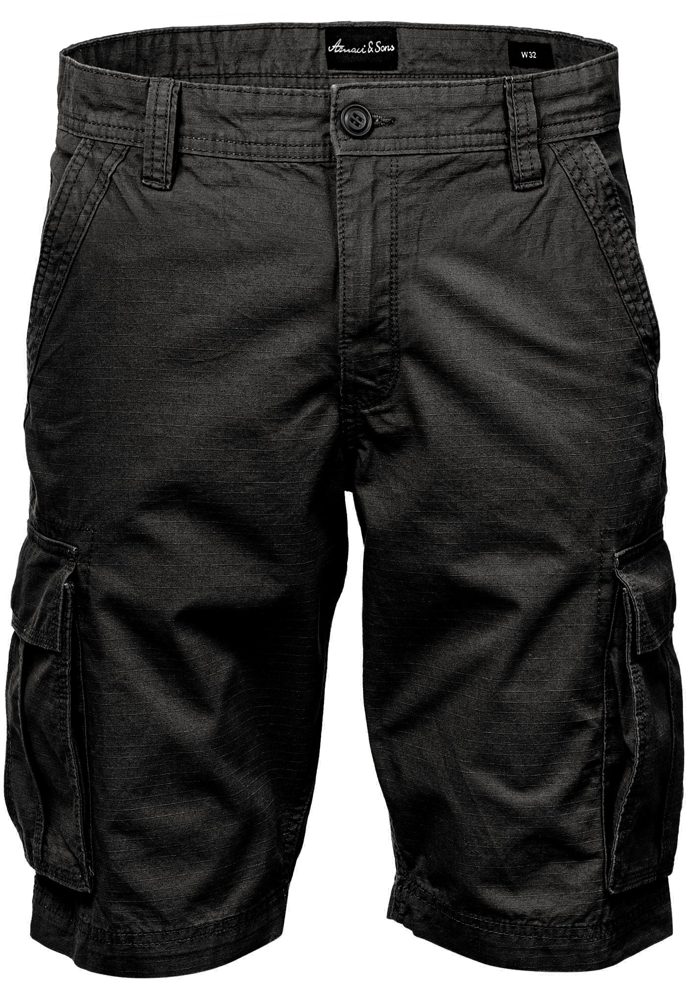 Amaci&Sons Cargoshorts SAUGET Cargoshorts Herren Bermuda günstig online kaufen