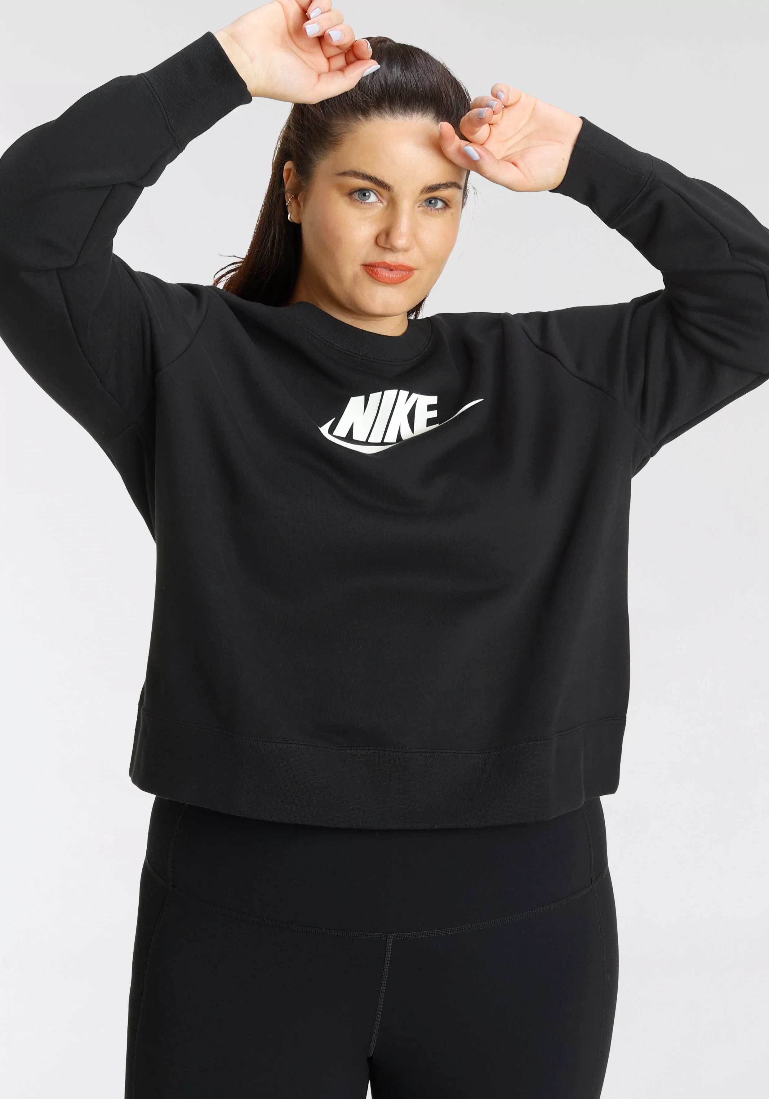 Nike Sportswear Sweatshirt W NSW CLUB FLC GX STD CREW PL günstig online kaufen