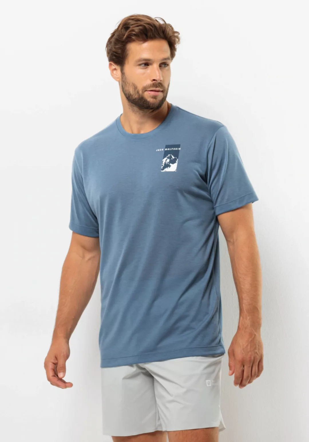 Jack Wolfskin T-Shirt "VONNAN S/S GRAPHIC T M" günstig online kaufen