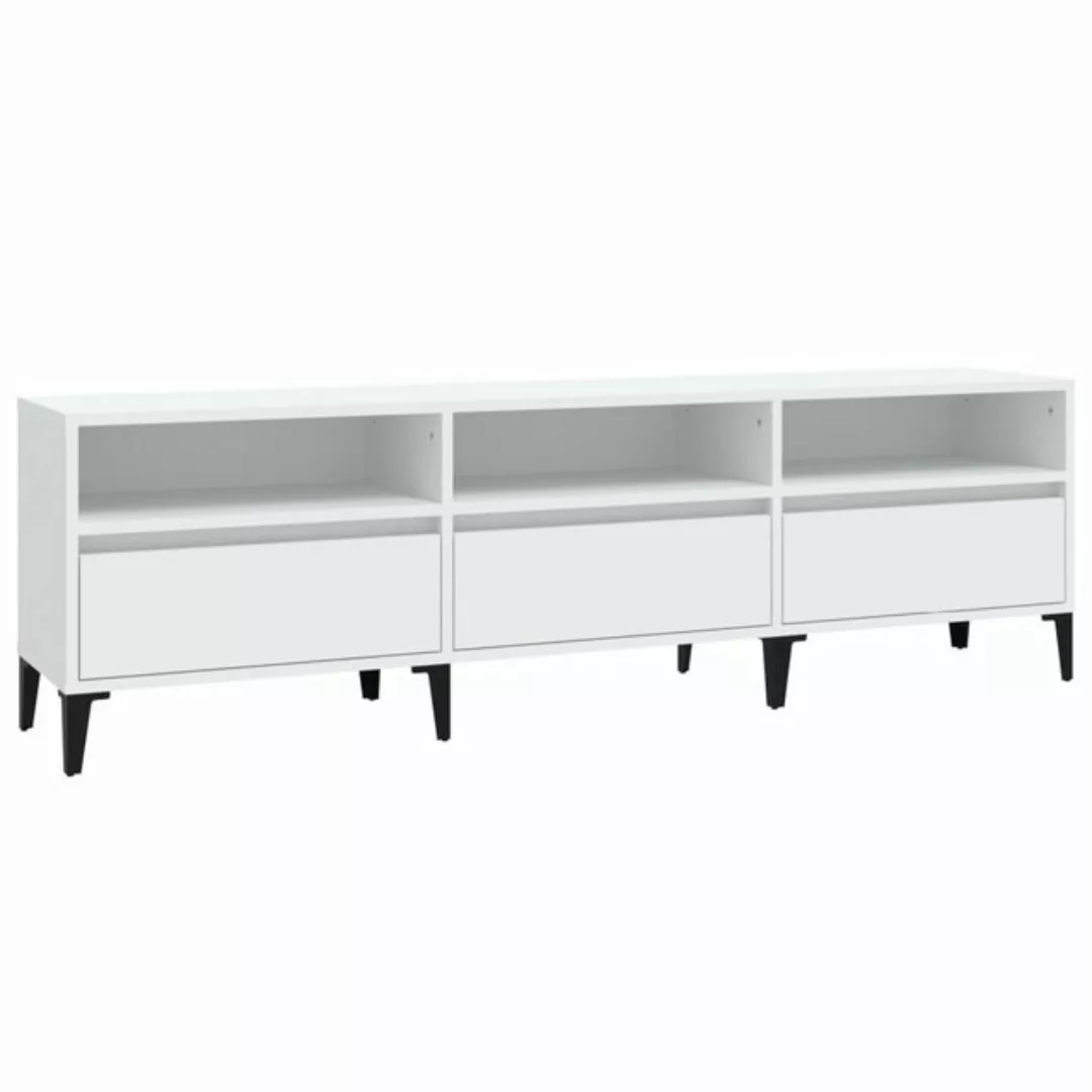 Vidaxl Tv-schrank Weiß 150x30x44,5 Cm Holzwerkstoff günstig online kaufen