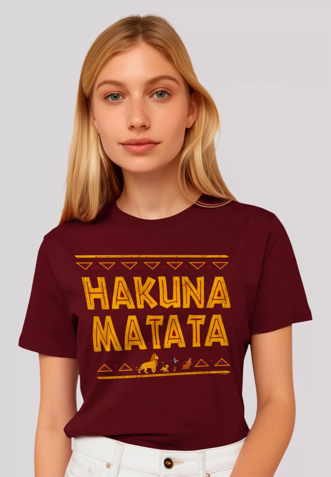 F4NT4STIC T-Shirt "König der Löwen Hakuna Matata", Premium Qualität günstig online kaufen