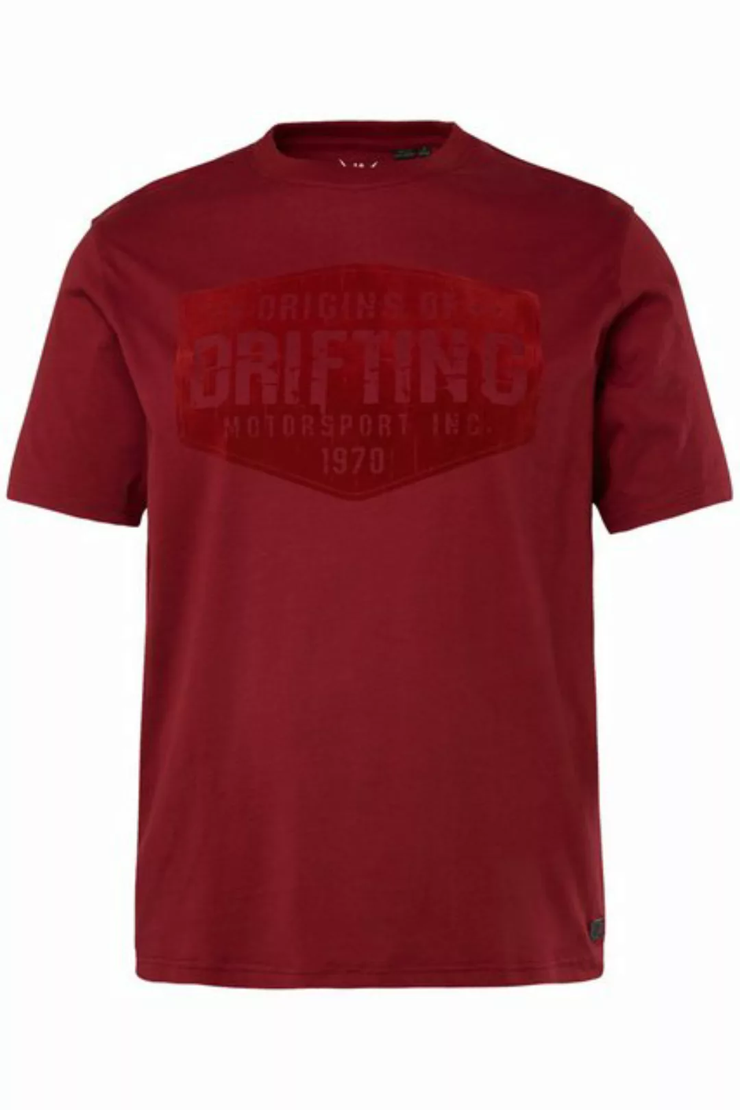 JP1880 T-Shirt T-Shirt Halbarm Brust-Print bis 8XL günstig online kaufen