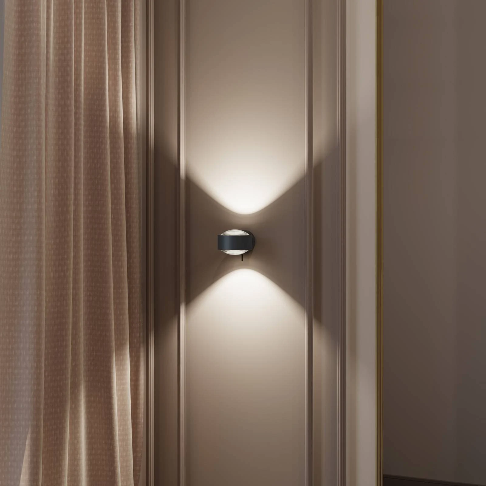 Puk! 120 Wall LED-Spot Linsen klar anthrazit matt günstig online kaufen