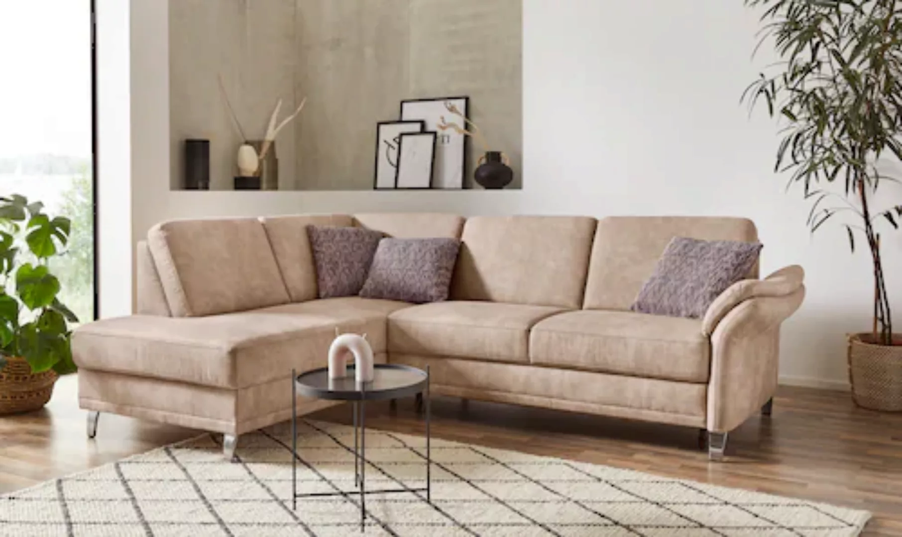 sit&more Ecksofa Clio L-Form, wahlweise mit Bettfunktion und Bettkasten, in günstig online kaufen