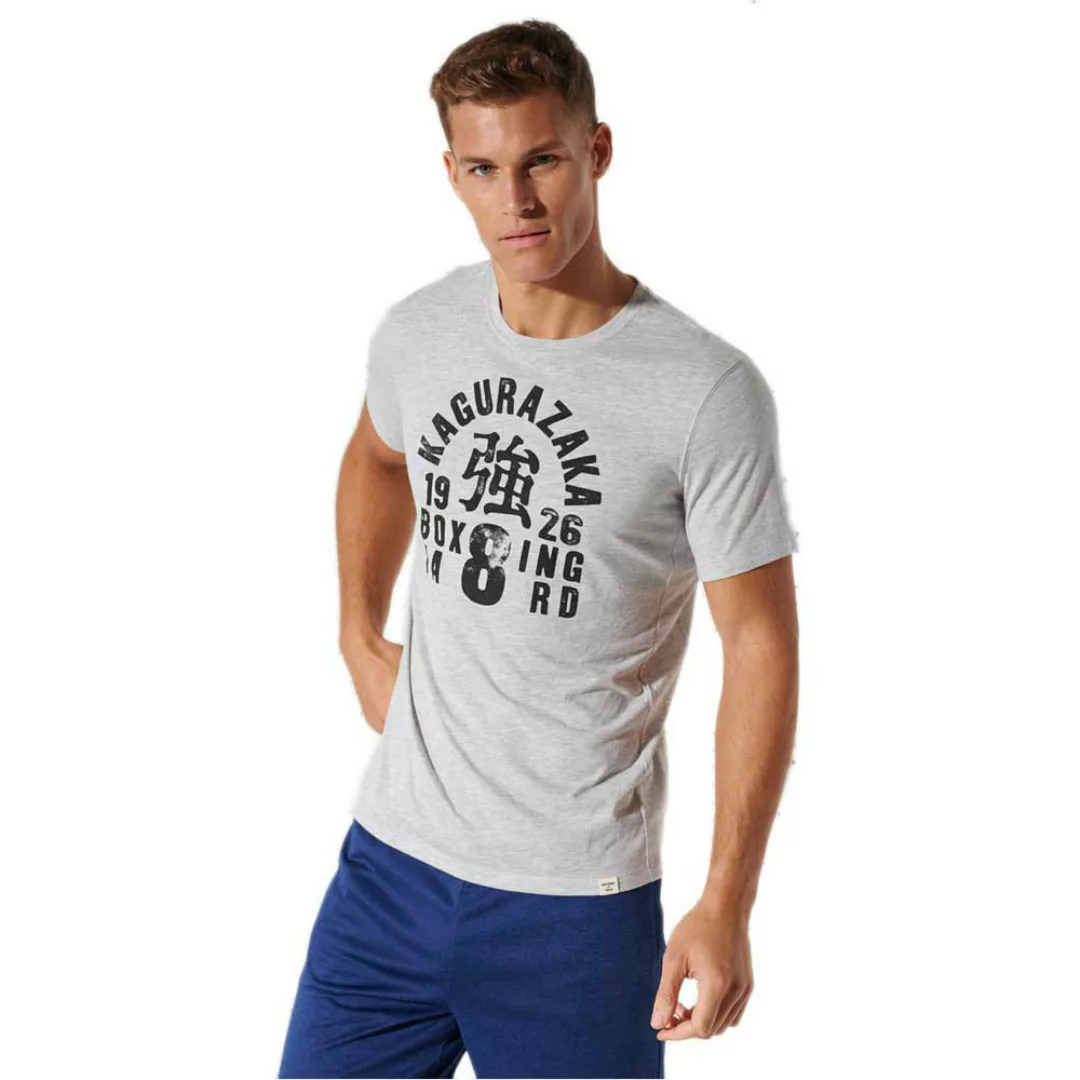 Superdry Training Boxing Yard Kurzarm T-shirt XL Grey Marl günstig online kaufen