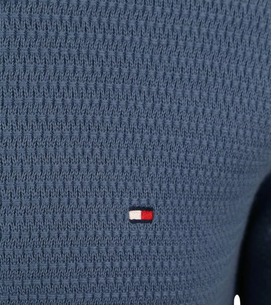 Tommy Hilfiger Interlaced Pullover Blau - Größe XL günstig online kaufen
