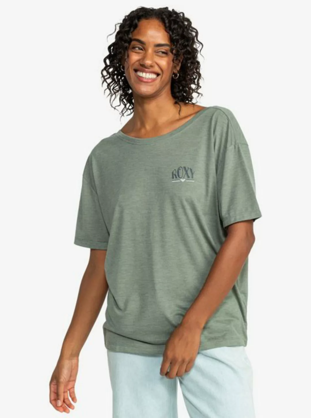 Roxy T-Shirt ROXY T-Shirt Beach Band Agave Green S günstig online kaufen