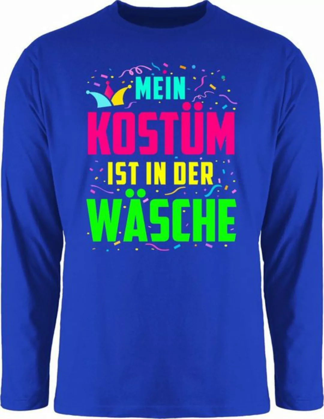 Shirtracer Rundhalsshirt Mein Kostüm ist in der Wäsche I Fastnacht I Fasnac günstig online kaufen