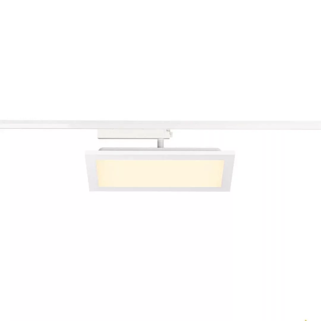 LED 1-Phasen Spot Panel Track in Weiß 18W 1800lm eckig günstig online kaufen