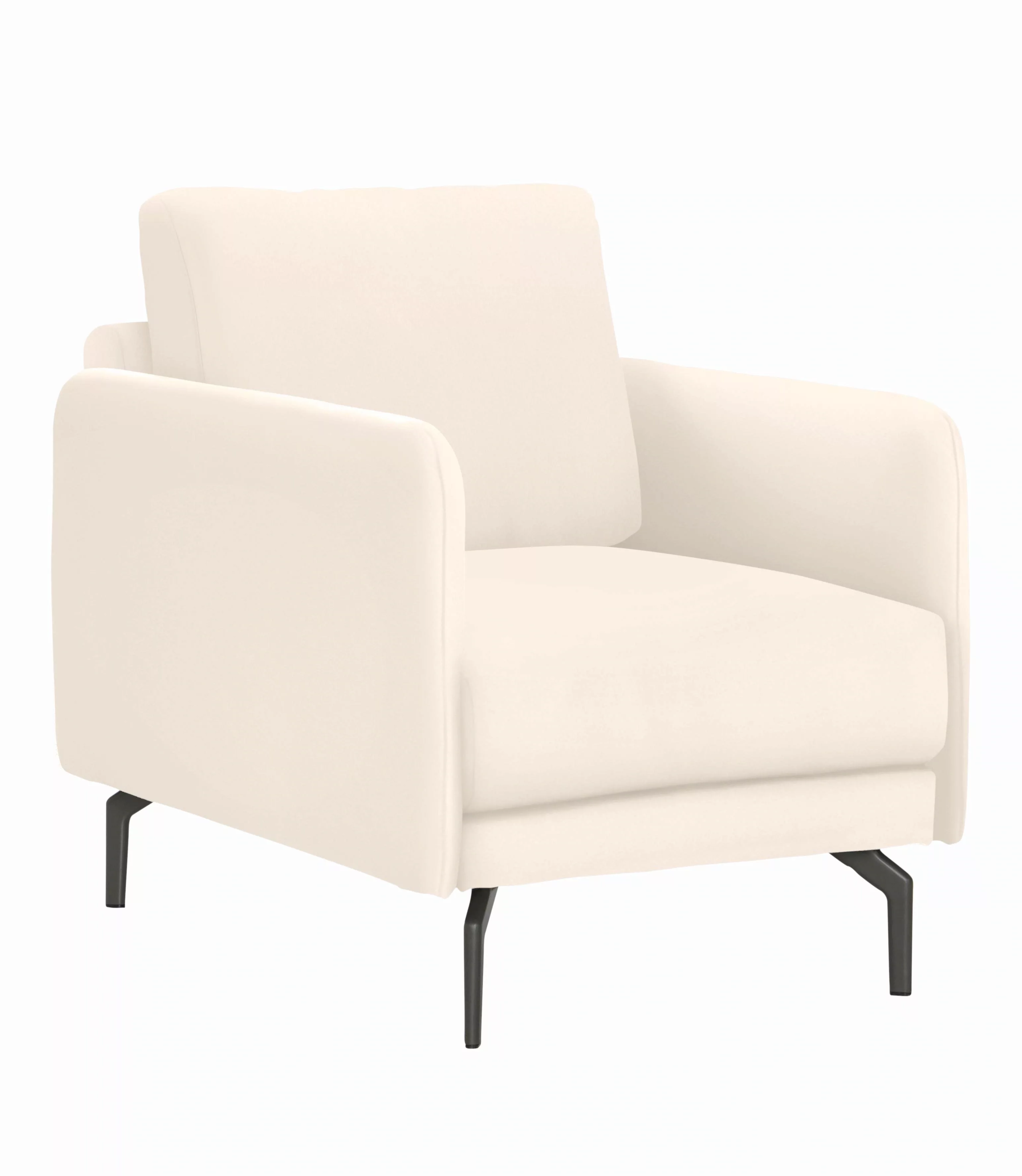 hülsta sofa Sessel »hs.450«, Armlehne sehr schmal, Breite 70 cm, Alugussfuß günstig online kaufen