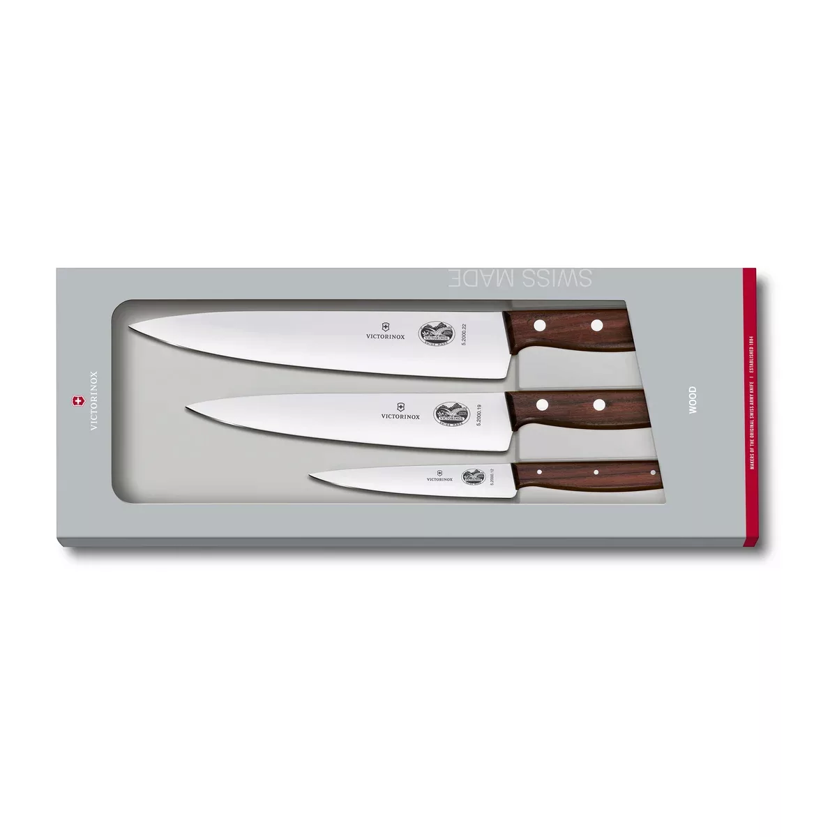 Wood Messerset 3 Teile Edelstahl-Ahorn günstig online kaufen