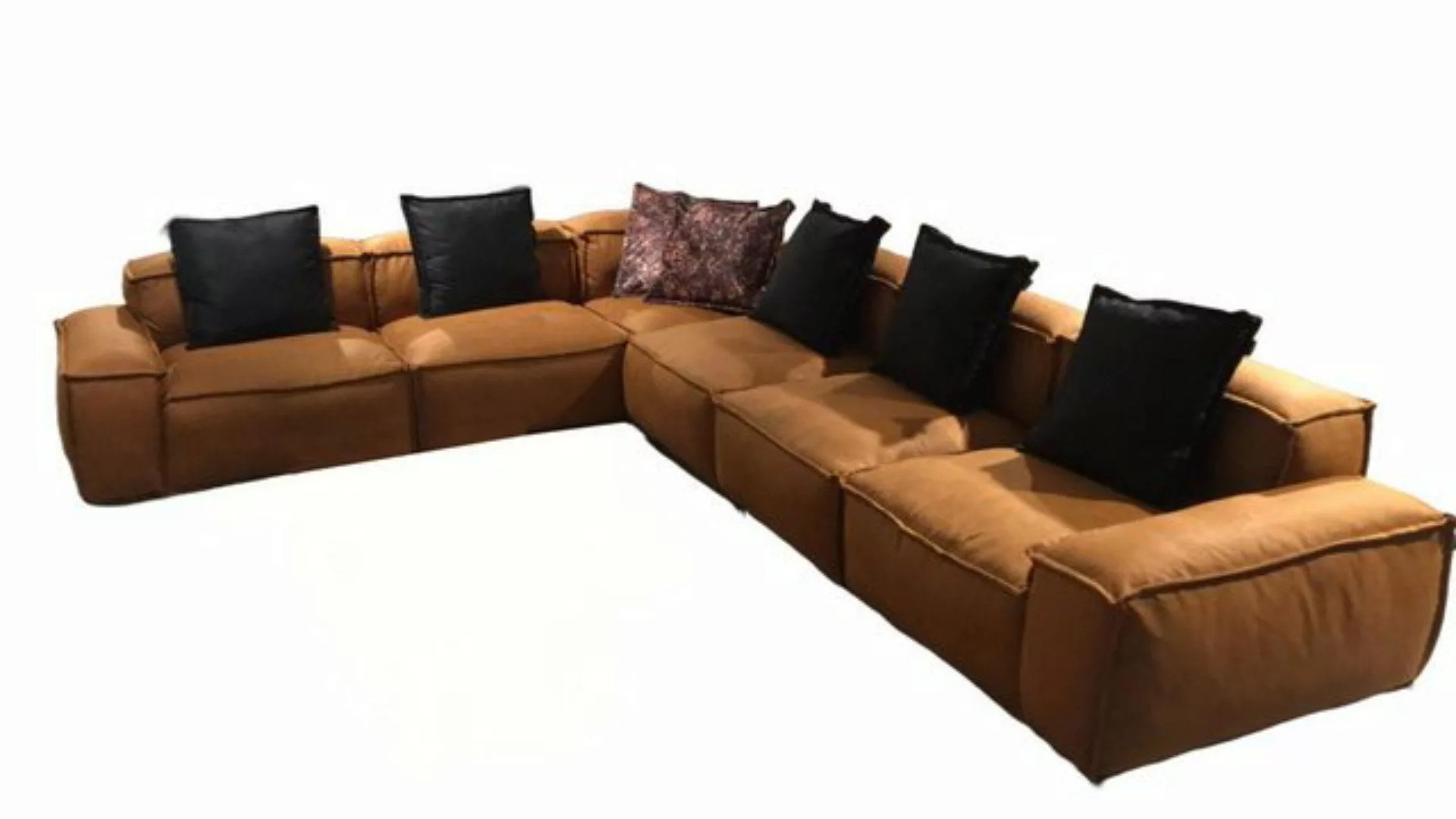 Xlmoebel Ecksofa Sofa Eckgarnitur Polster Stoffsofa Wohnlandschaft Ecksofa günstig online kaufen