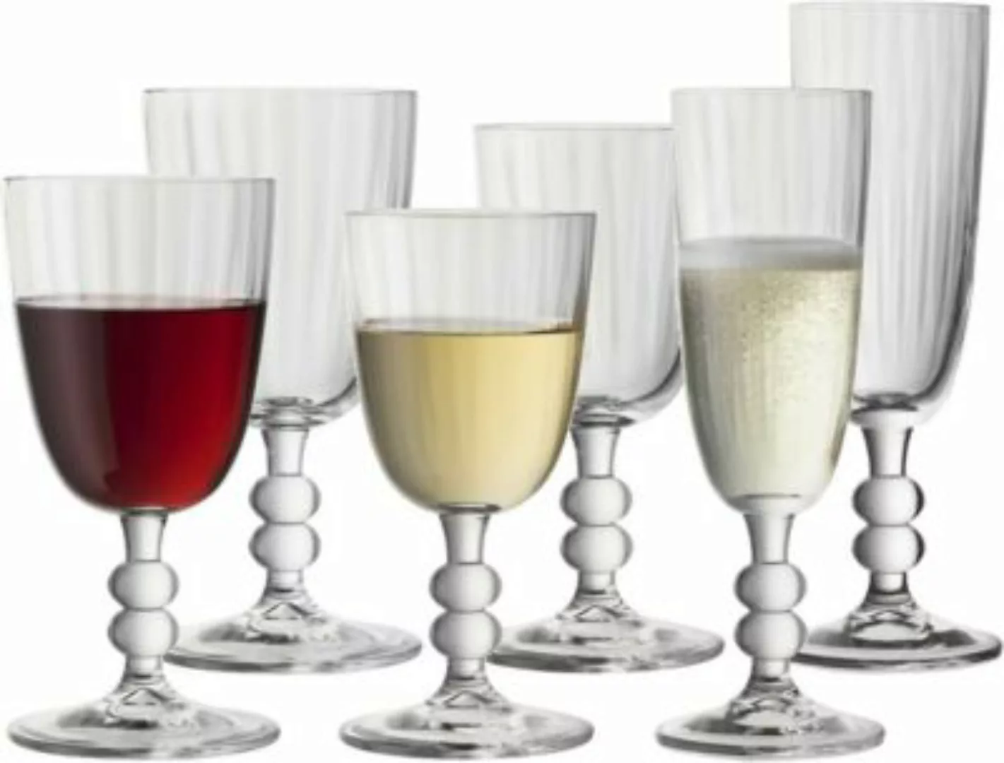BOHEMIA Selection NEW ENGLAND Rotwein Weißwein Sekt Kelche 6er Set Trinkglä günstig online kaufen