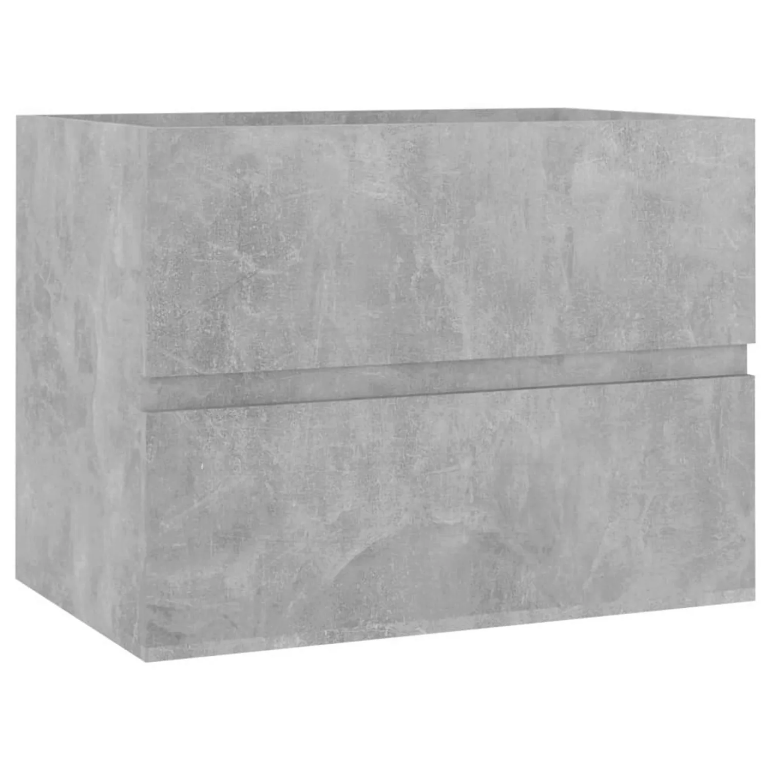 Waschbeckenunterschrank Betongrau 60x38,5x45 Cm Spanplatte günstig online kaufen