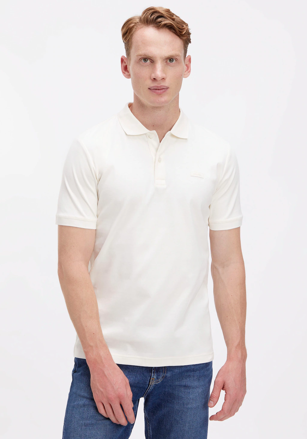 Calvin Klein Poloshirt mit Calvin Klein Logo auf der Brust günstig online kaufen