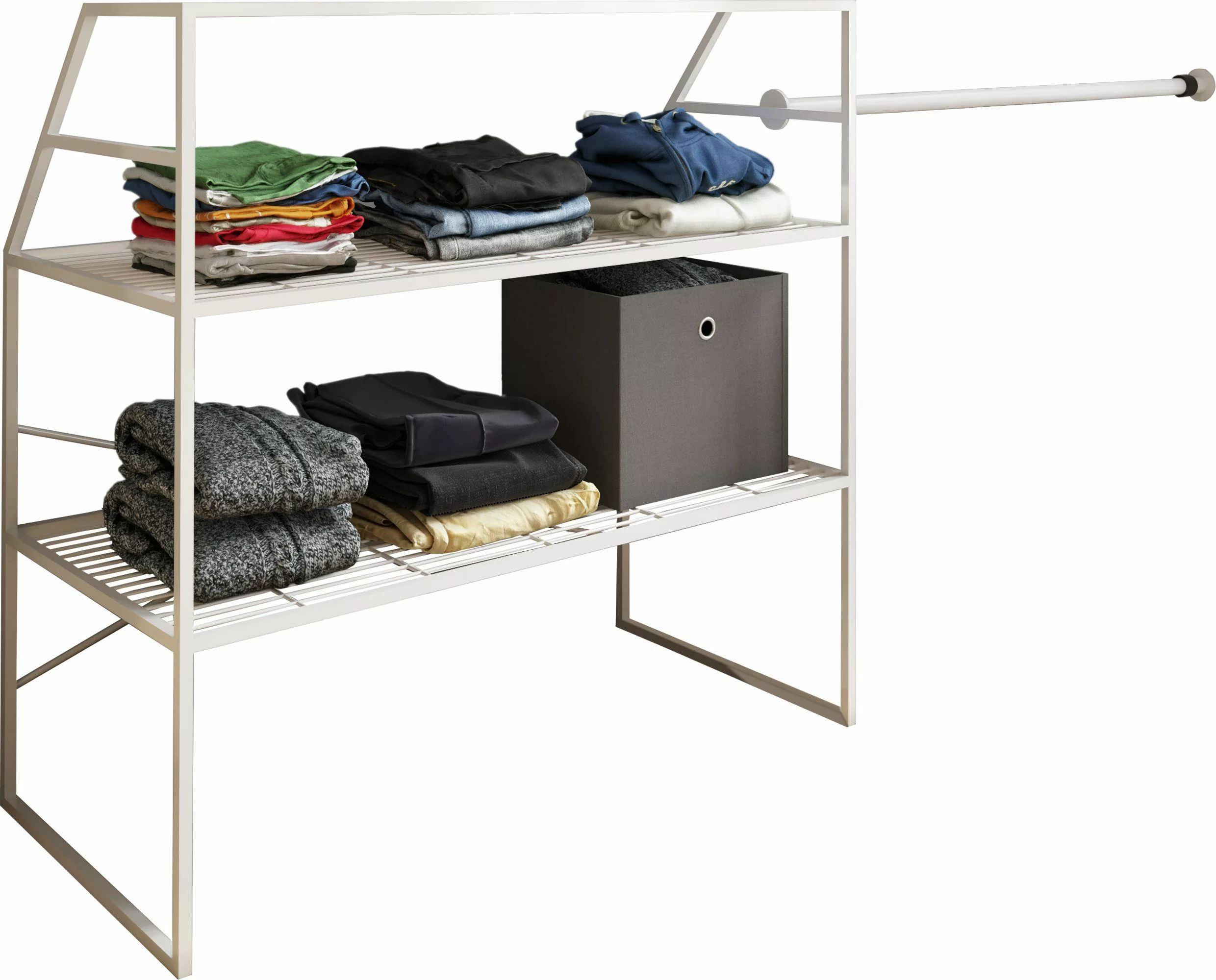 VCM Kleiderschrank Offener Kleiderschrank Dachschrägen Regal günstig online kaufen