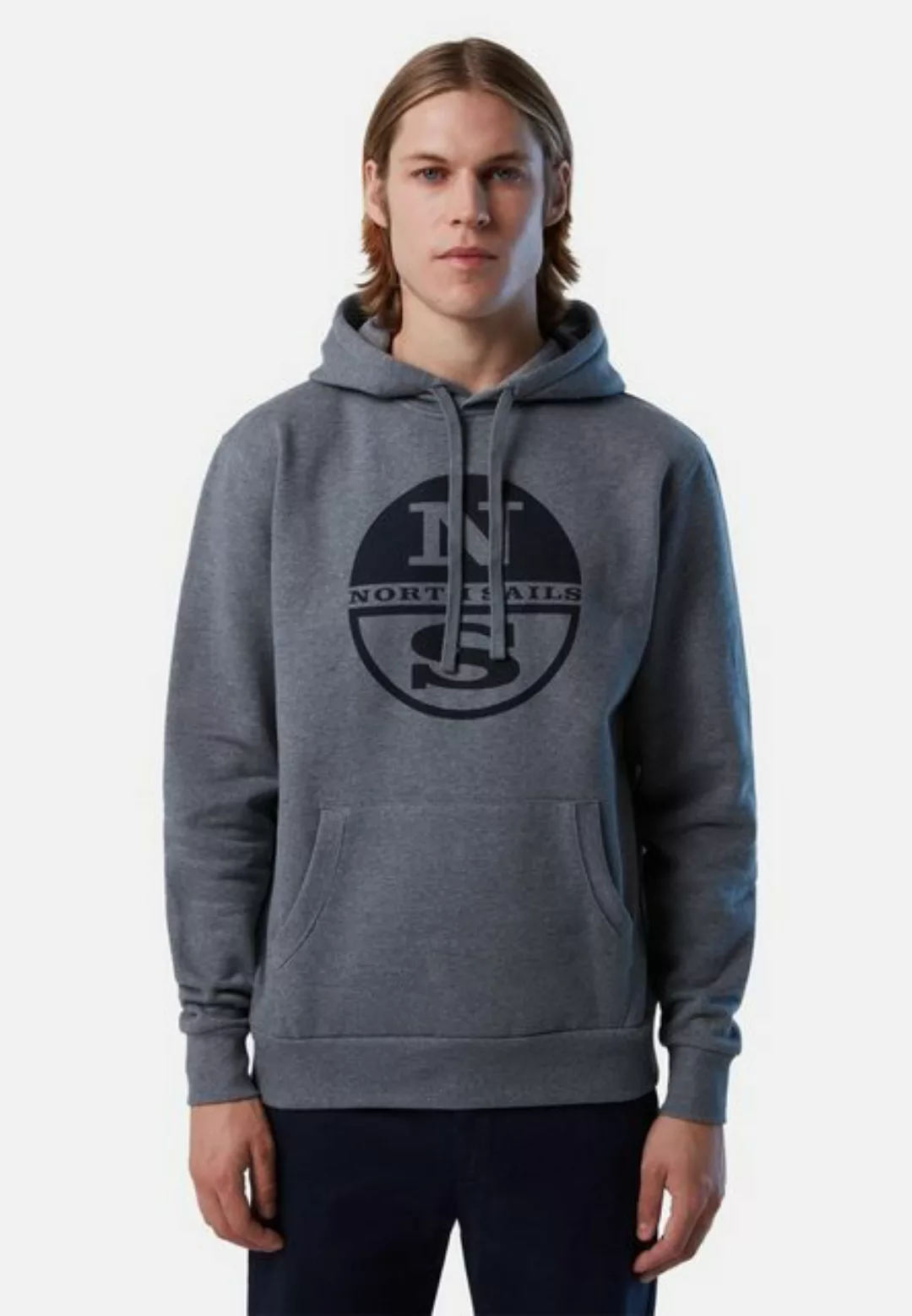 North Sails Kapuzensweatshirt Kapuzenpulli mit Maxi-Logo-Druck mit klassisc günstig online kaufen