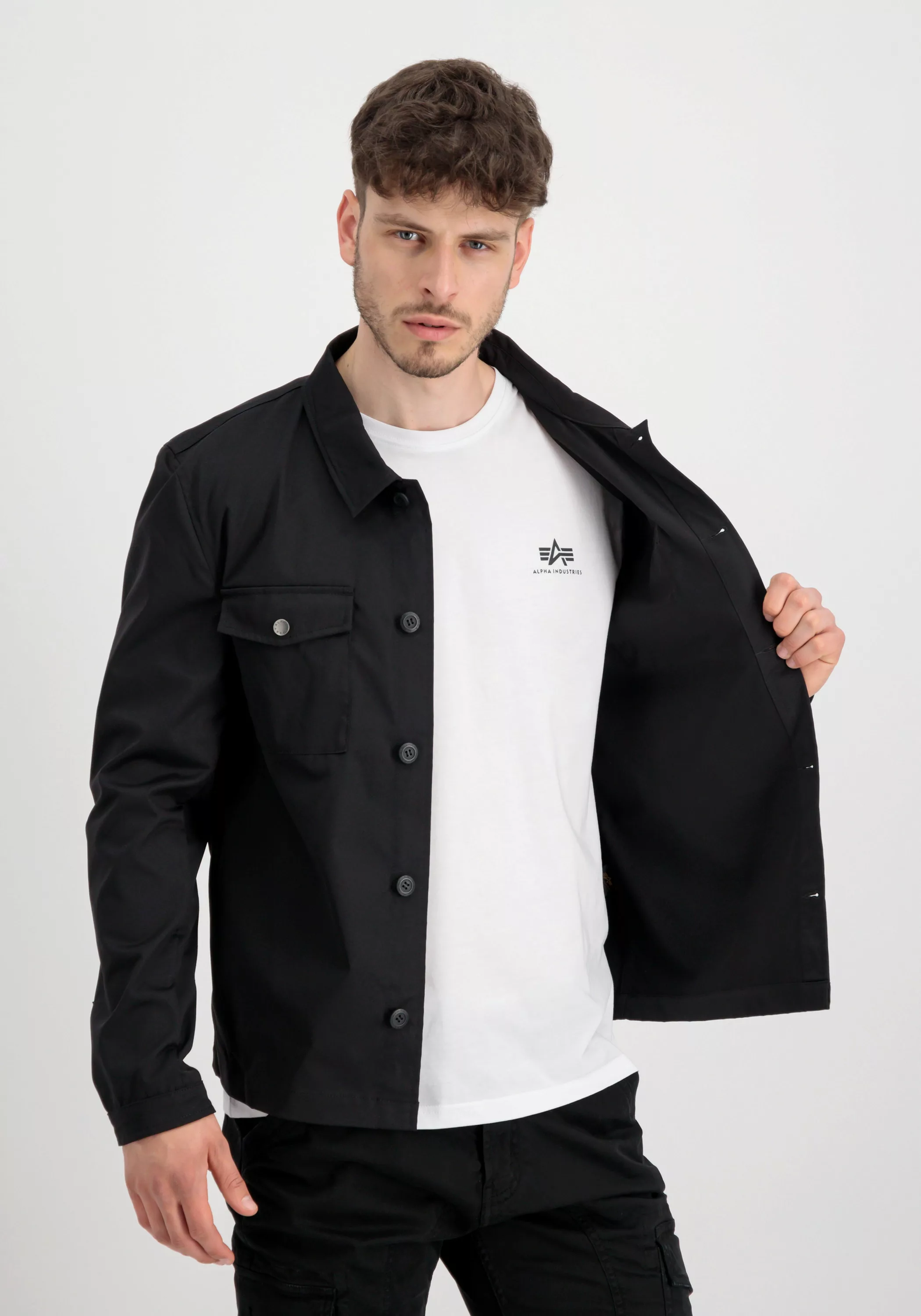 Alpha Industries Hemdjacke "ALPHA INDUSTRIES Men - Overshirts Alpha Overshi günstig online kaufen