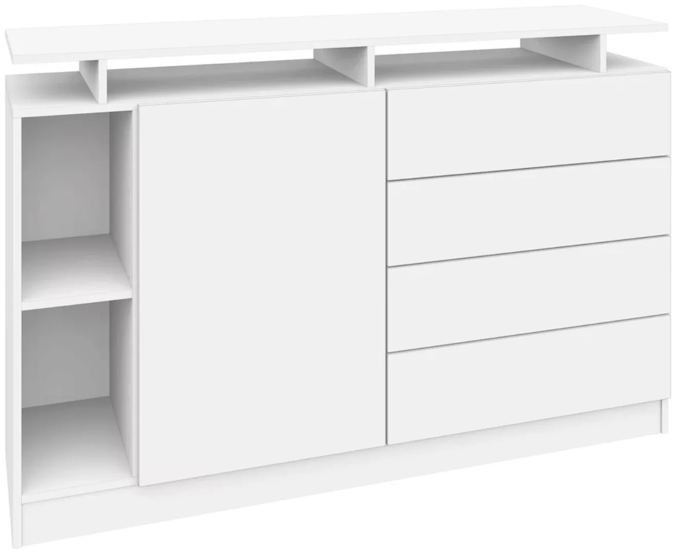 borchardt Möbel Sideboard "Wallis", moderne grifflose Optik, Push-to-Open-F günstig online kaufen