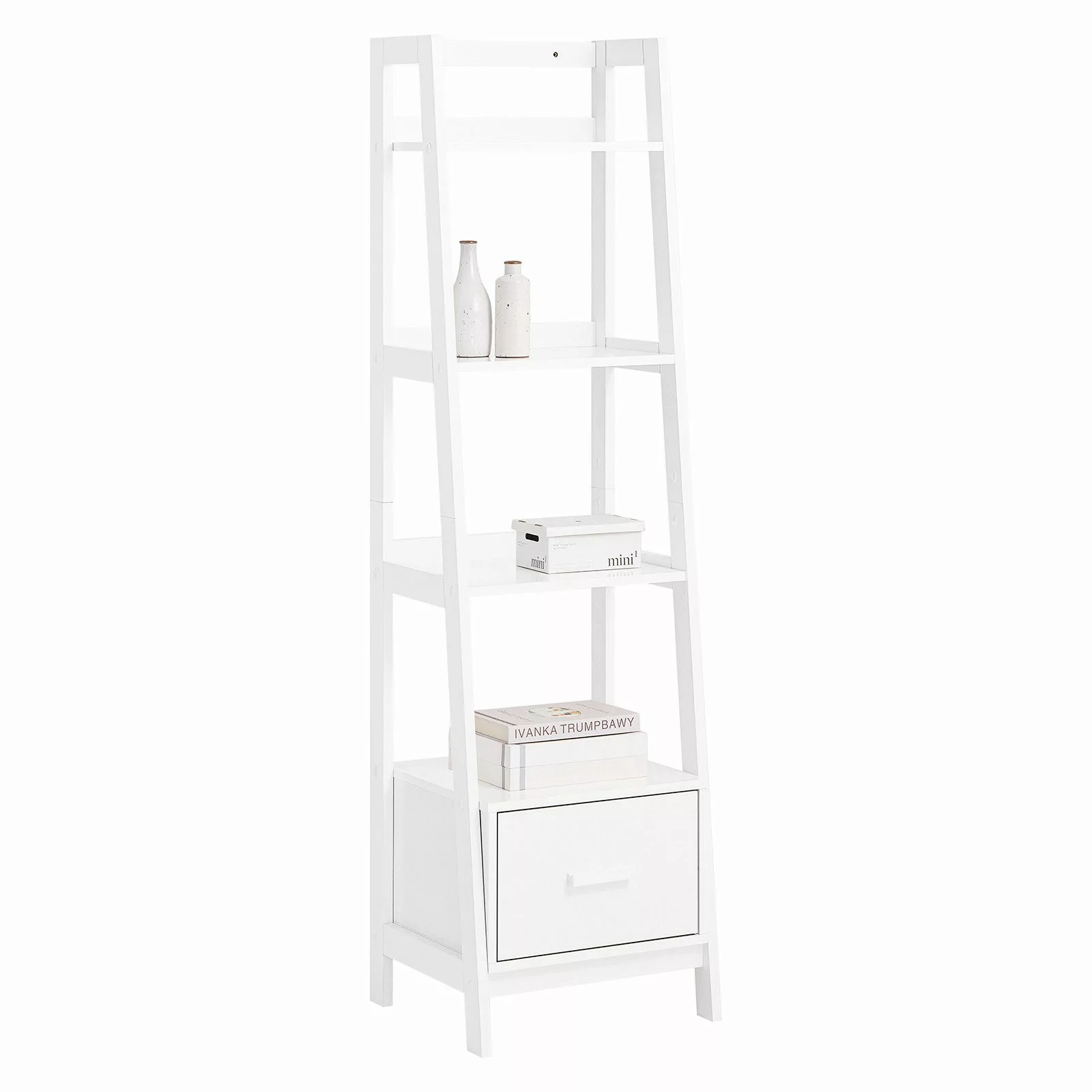 SoBuy Leiterregal FRG116, Bücherregal Standregal Badregal günstig online kaufen