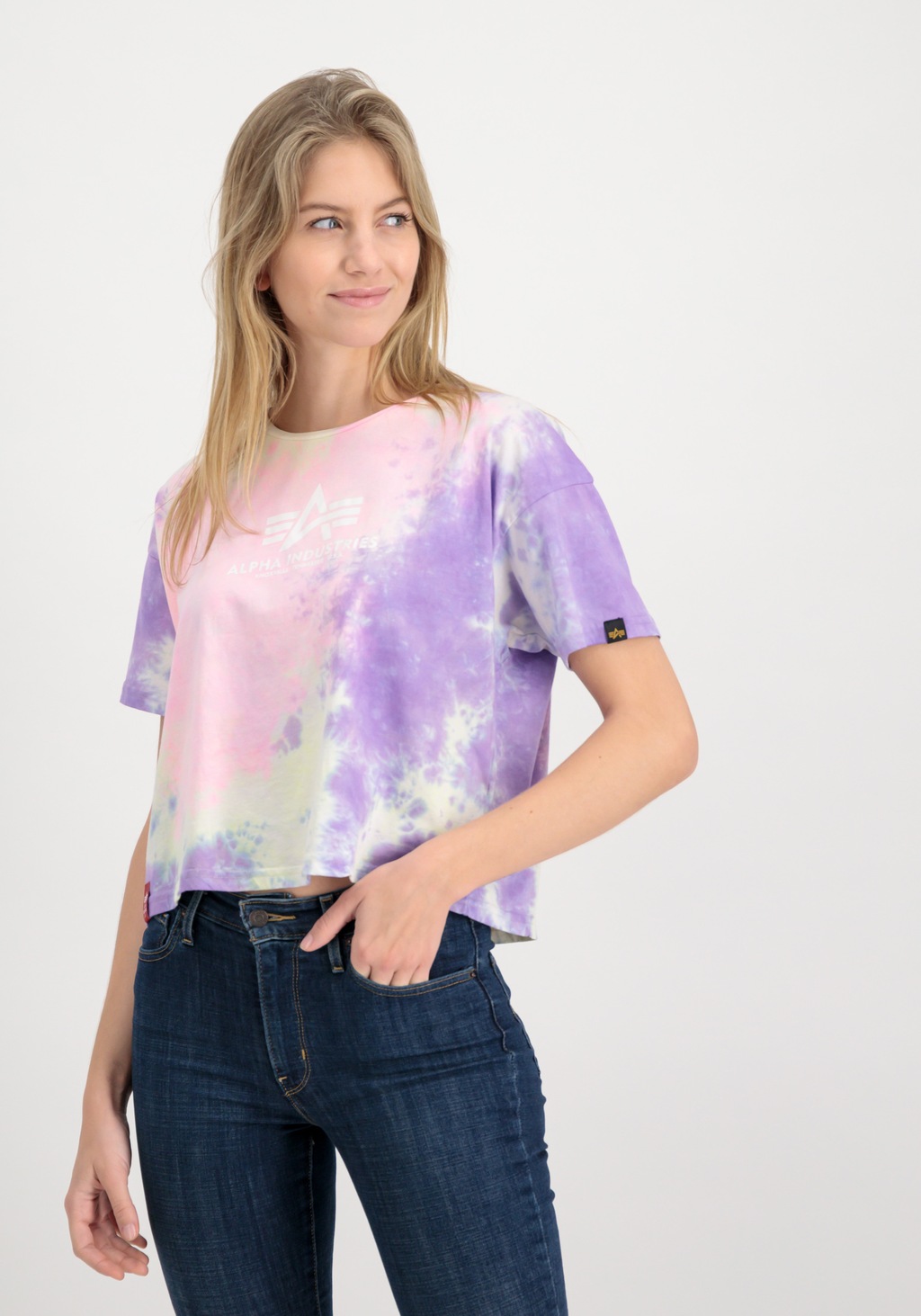 Alpha Industries T-Shirt "Alpha Industries Women - T-Shirts Basic T-Shirt B günstig online kaufen