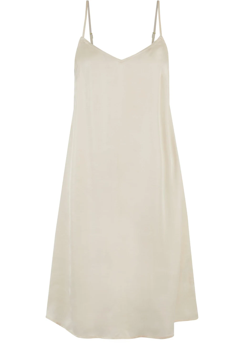 URBAN CLASSICS Shirtkleid "Urban Classics Damen Ladies Viscose Satin Slip D günstig online kaufen