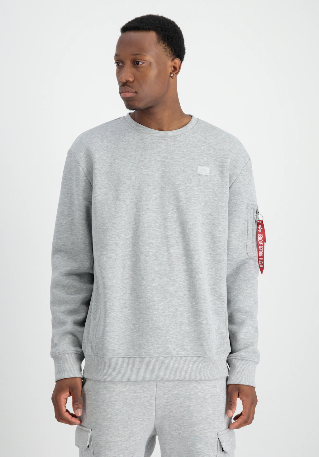 Alpha Industries Sweater "Alpha Industries Men - Sweatshirts X-Fit Label Sw günstig online kaufen