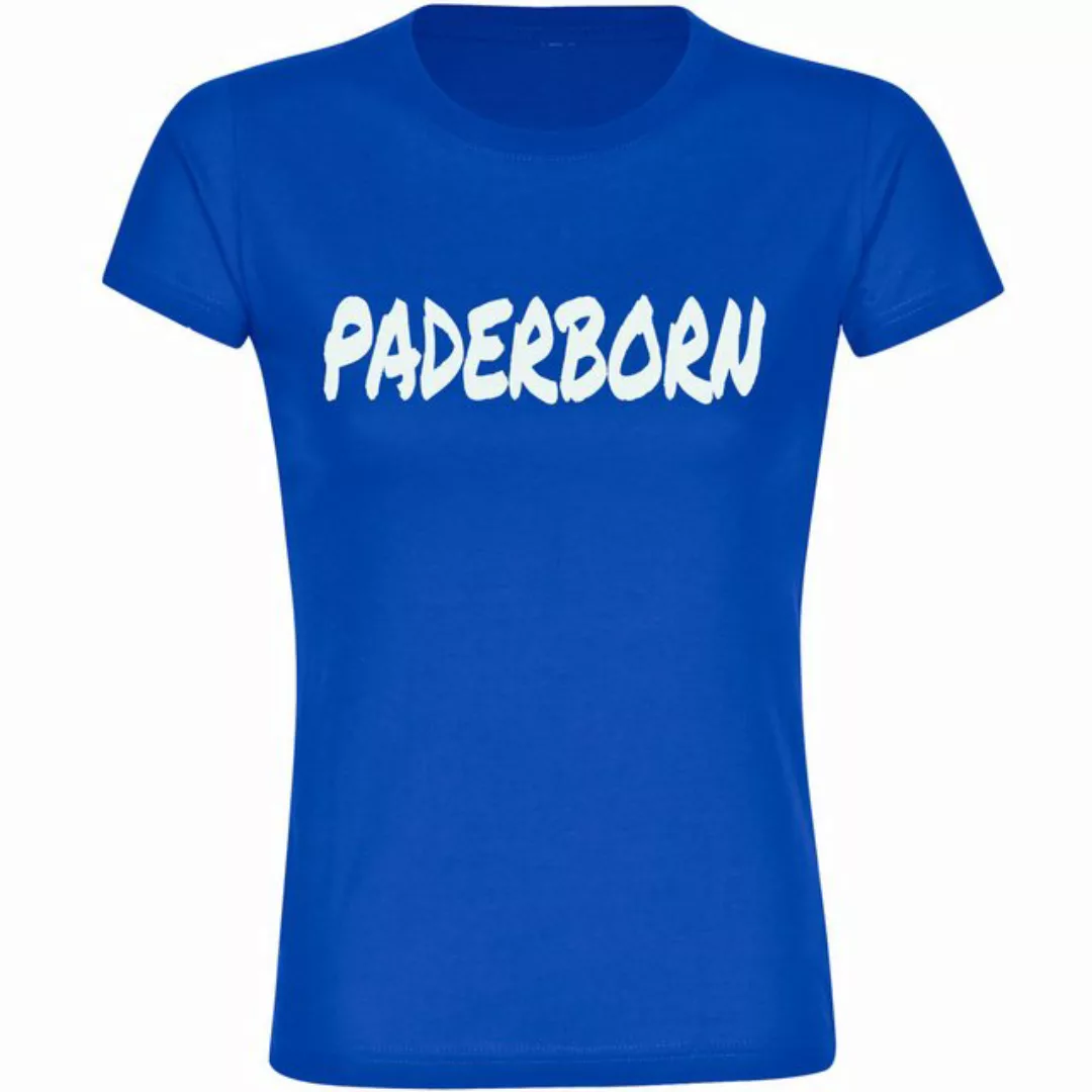 multifanshop T-Shirt Damen Paderborn - Textmarker - Frauen günstig online kaufen