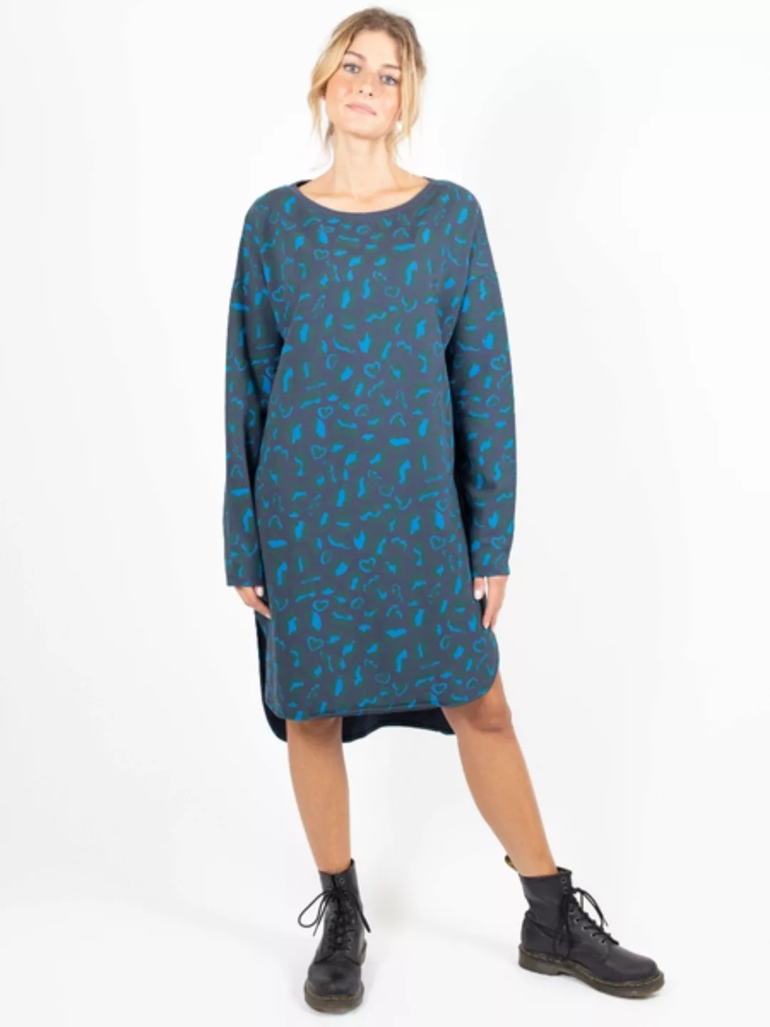 Damen Kleid Aus Bio-baumwolle "Emily" | Animalier günstig online kaufen
