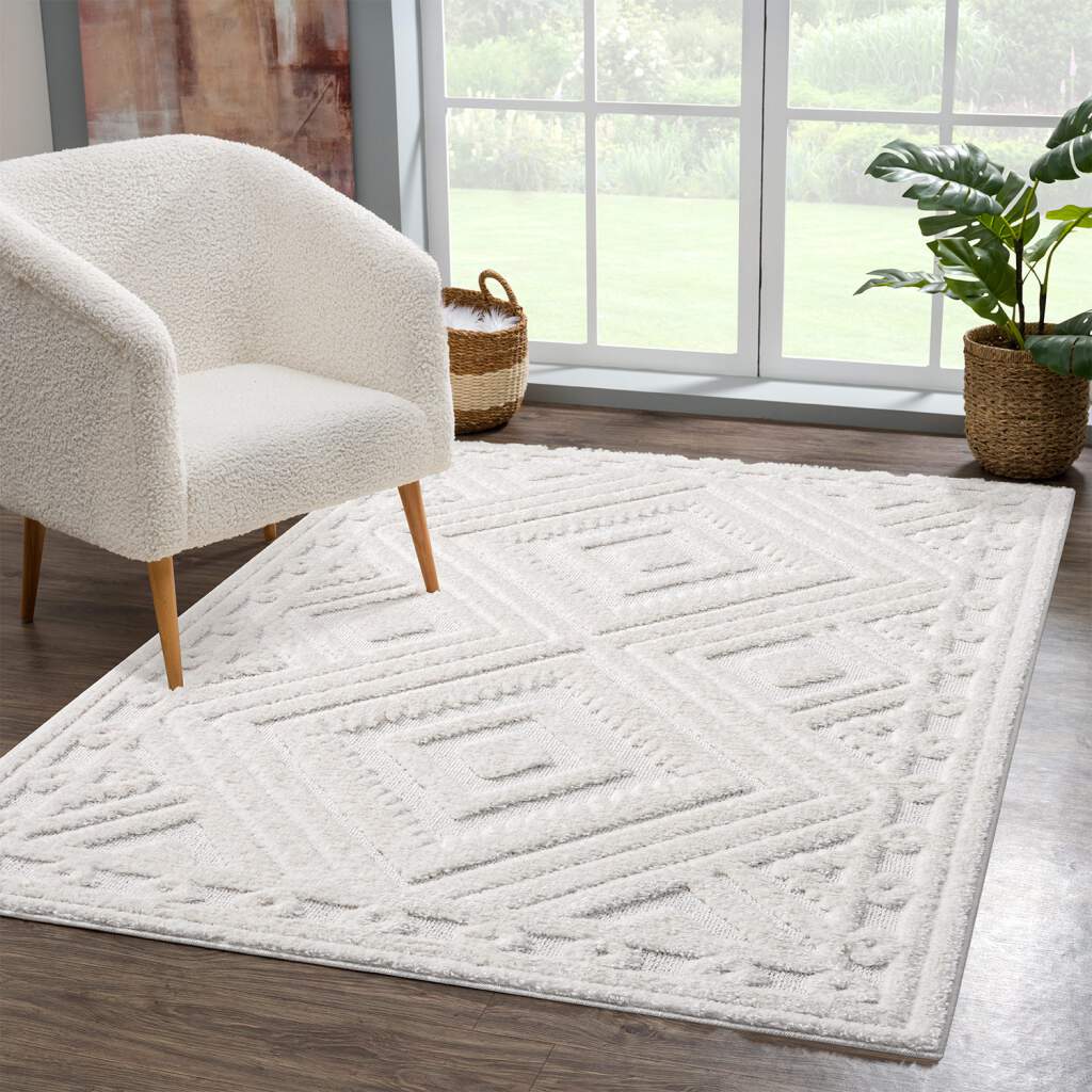 Carpet City Hochflor-Teppich »FOCUS777«, rechteckig, Boho-Teppich, Hochtief günstig online kaufen