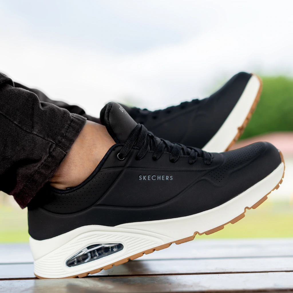 Skechers Sneaker "Uno - Stand on Air", Freizeitschuh, Halbschuh, Schnürschu günstig online kaufen